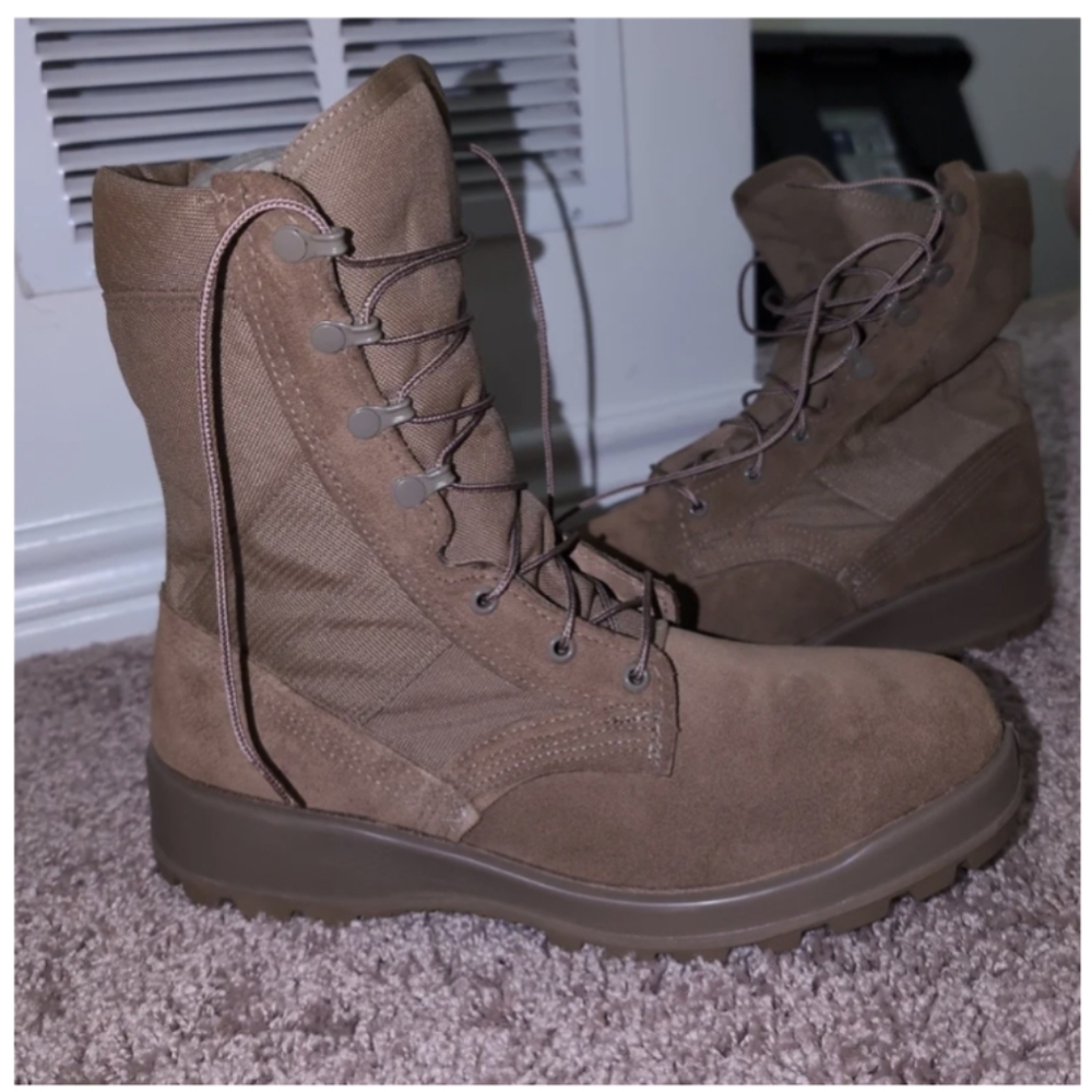 Belleville Steel Toe Coyote Brown combat boots